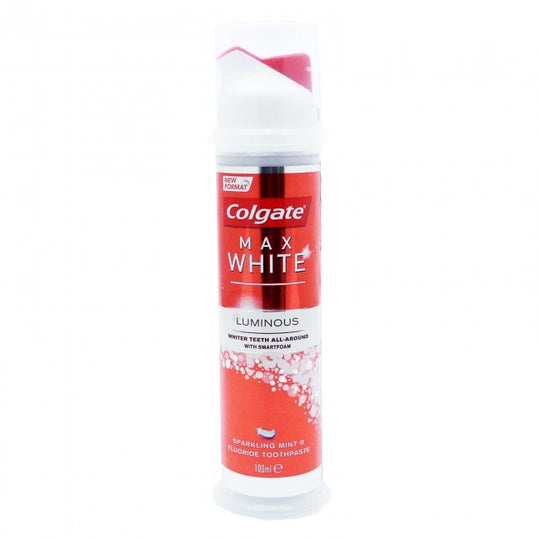 Colgate Max White Pump Toothpaste 100mlColgate Toothpaste Pump Max White 100ml