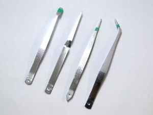 4 Pack CRAFT Tweezers Set