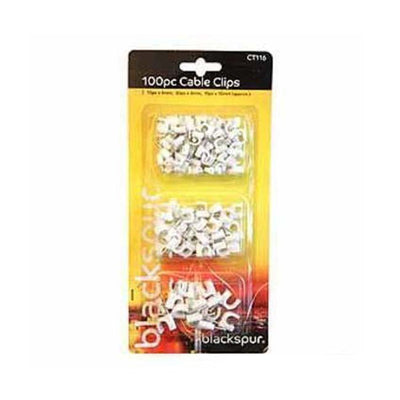 100pc Cable Clips