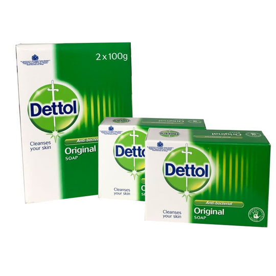 Dettol Antibacterial Twin Pack Soap 100g