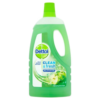 Dettol Clean And Fresh Multi Purpose Cleaner Refreshing Green Apple 1 Litre