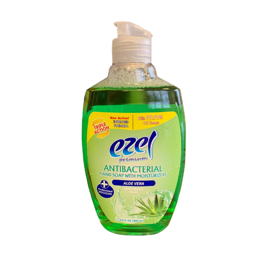 Ezel Antibacterial Hand Wash with Moisturizers Aloe Vera 400ml