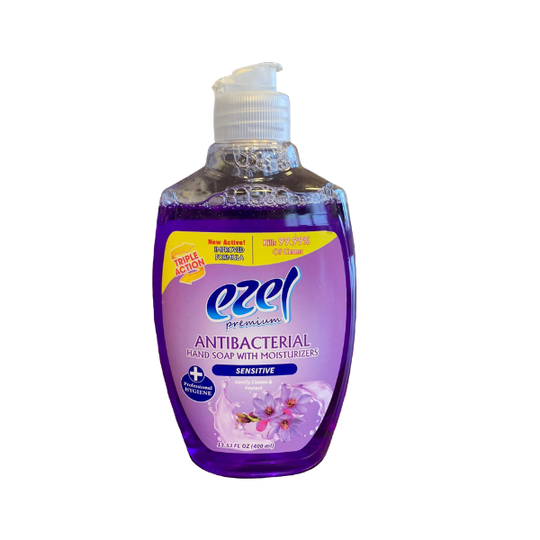Ezel Antibacterial Hand Wash with Moisturizers Sensitive 400ml