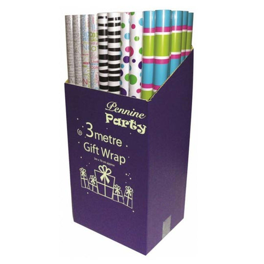 Everyday Adult Gift Wrap Roll 3 Metre