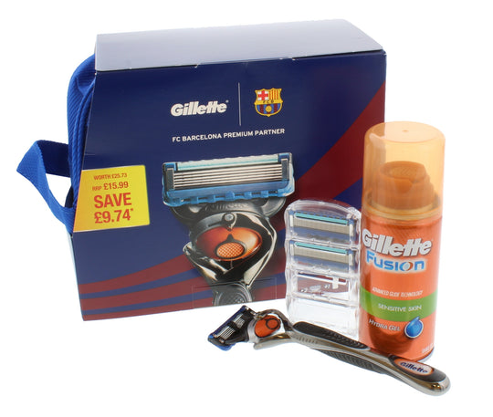 Gillette Fusion ProGlide Barcelona 5 Piece Gift Set