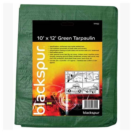 Green tarpauling 10x12