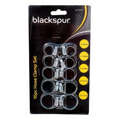 10pc Hose Clip / clamp Set