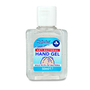 Hygienics Anti-bacterial Moisturising Hand Sanitizer Gel 50ml
