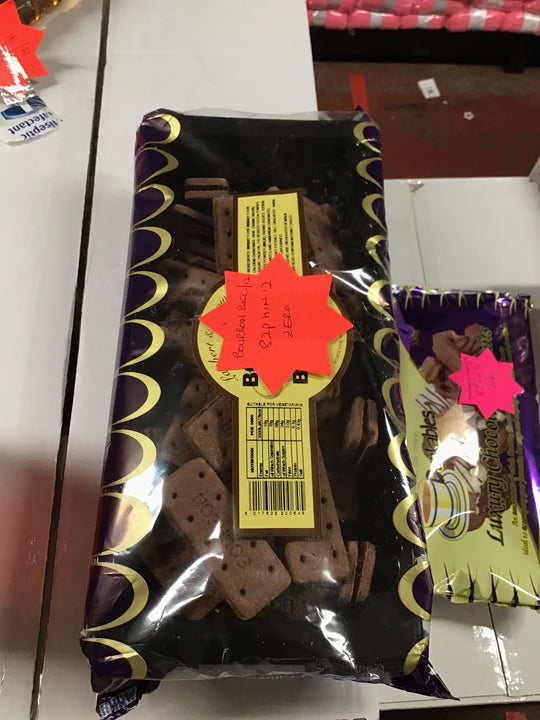 L&B Bourbon Cream Biscuits 500g - Case of 12