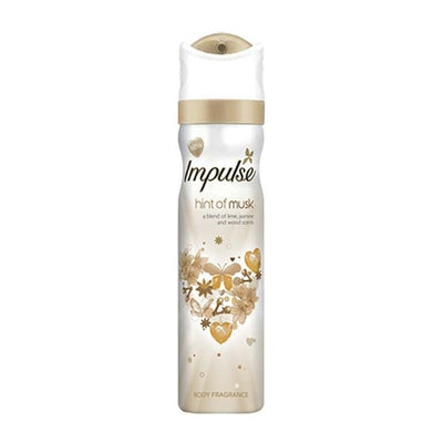 Impulse Ladies Deodorant Body Spray Musk 75ml - Case of 6