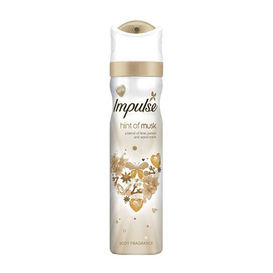 Impulse Ladies Deodorant Body Spray Musk 75ml - Case of 6
