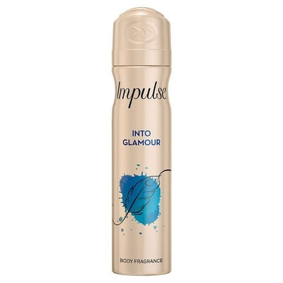 Impulse Ladies Deodorant Body Spray Into Glamour 75ml - Case of 6
