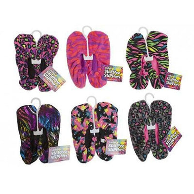 Ladies Elasticated Slippers