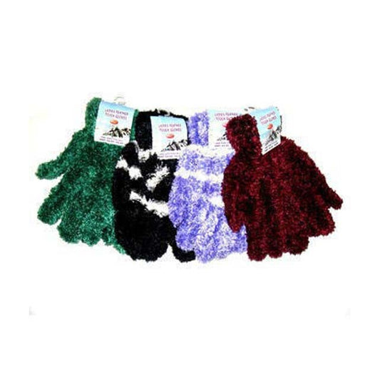 Pair of Ladies Feather Touch Gloves