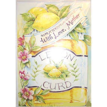 Large card with envelope Warm Birthday Wishes with love Mother