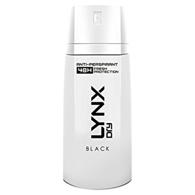 Lynx Dry Anti Perspirant Spray Black 150ml