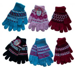 Ladies Thermal Patterned Gloves