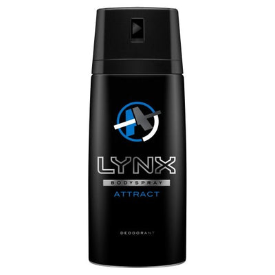 Lynx Deodorant Body Spray Attract For Him 150ml - Case of 6