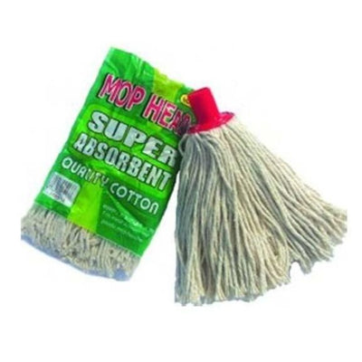 Mop Head with Plastic Holder