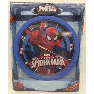 Wall Clock Spiderman Design