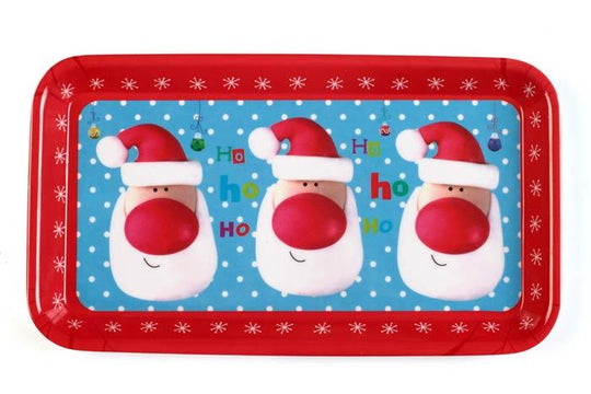Xmas Melamine 30cm x 16.5cm Tray