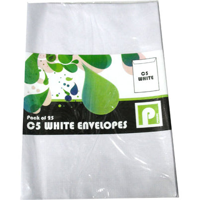 25 white C5 size Self Seal