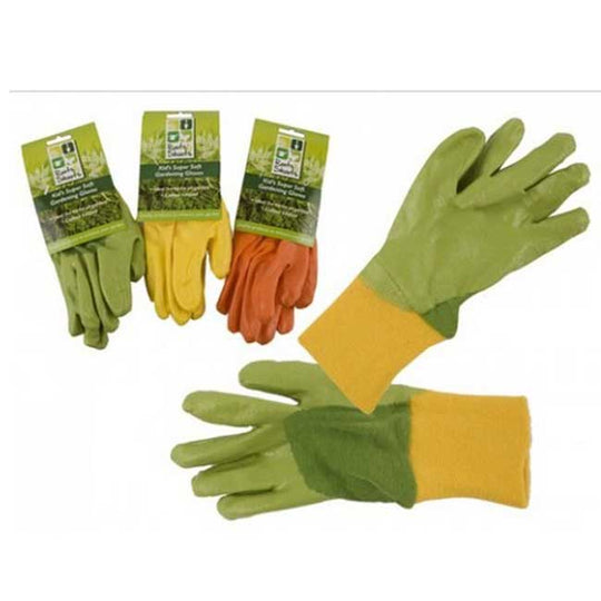 Pair of Kids Soft Gardening Gloves