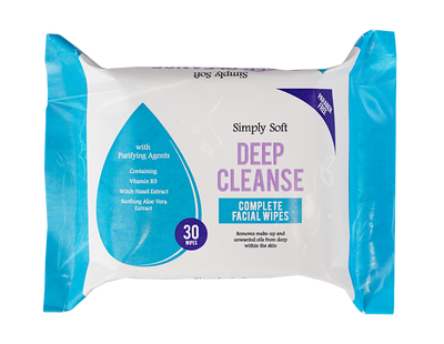 Deep Cleanse Facial Wipes