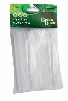 40pc Plant Sticks with Pen