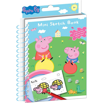 Peppa Pig Mini Sketchbook Set