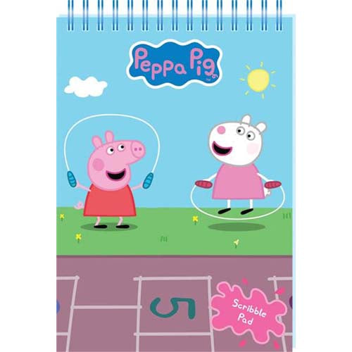 Peppa Pig A5 size Wiro Scribble Pad