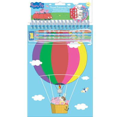 Peppa Pig Travel Colouring Set
