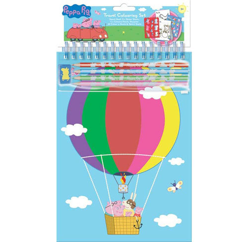 Peppa Pig Travel Colouring Set