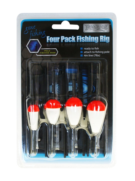 4 pack Fishing Rigs