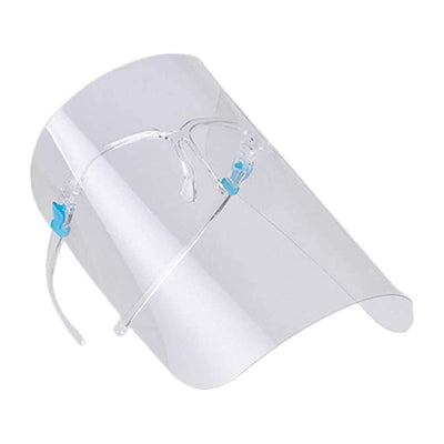 Face Shield Protective Visor with Glasses