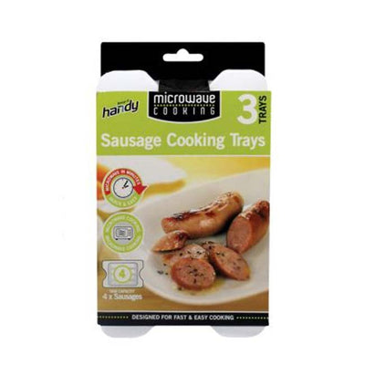 3 pack Microwave Sausage Tray
