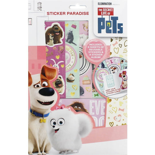 Secret Life Of Pets Sticker Paradise