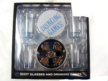 Shot glass drinking games