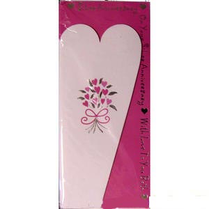 Card and envelope Silver Anniversary