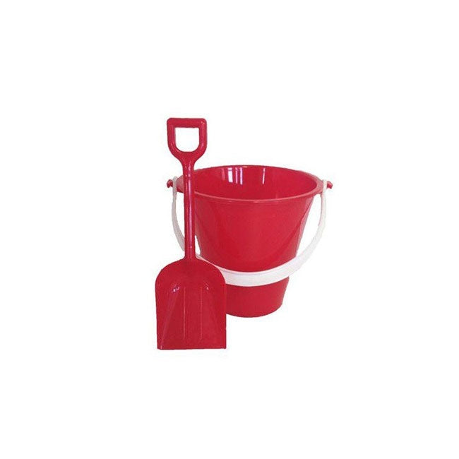 Bucket Spade Set Small 12cm Red Wholesale