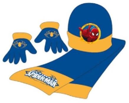 3 piece Hat Gloves and Scarf Set Spiderman