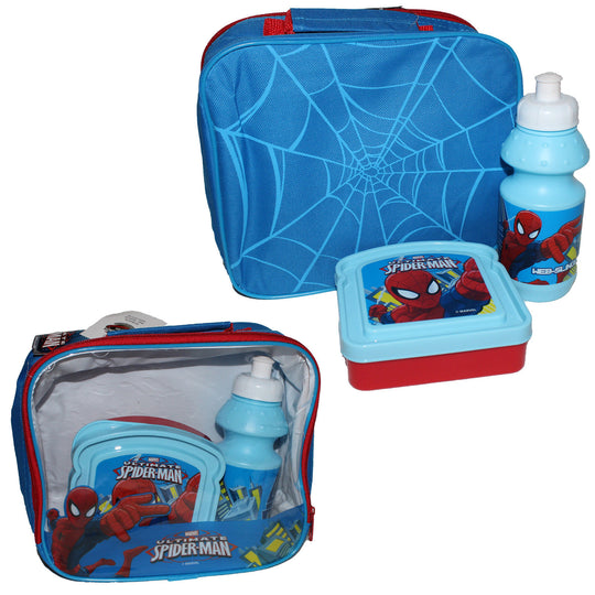 3 piece Lunch Bag Set Spiderman