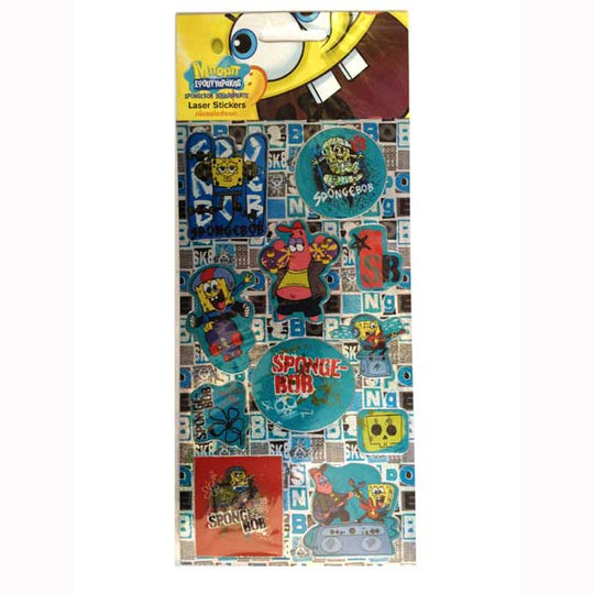 Spongebob Squarepants Laser Stickers