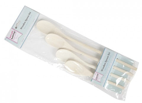 4 pack Wooden Spoons