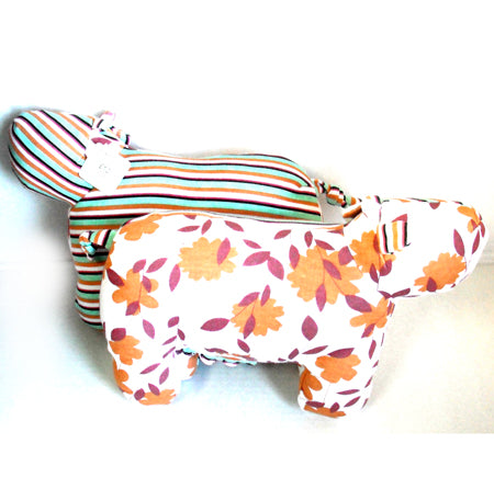 Stripey Cow Soft Toy