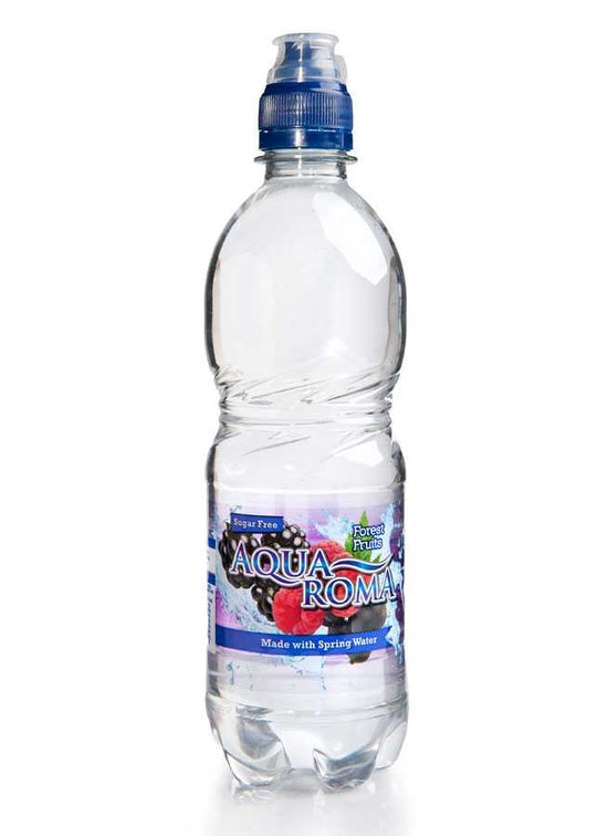 AquaRoma Flavoured Water Forest Fruits Still 500ml Wholesale