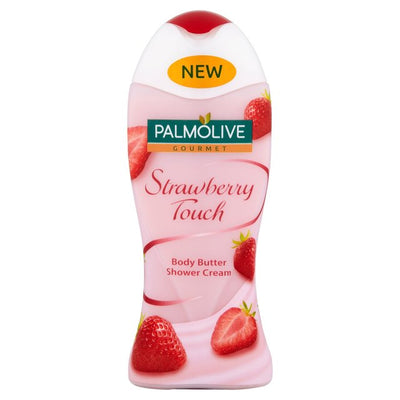 Palmolive Gourmet Shower Cream Gel Body Butter Strawberry Touch 250ml - Case of 12