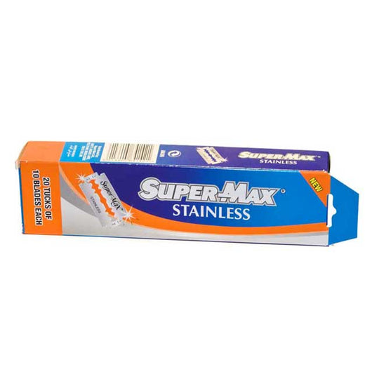 SuperMax Stainless Razor Blades