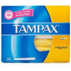 Tampax Regular Tampons 20 pack