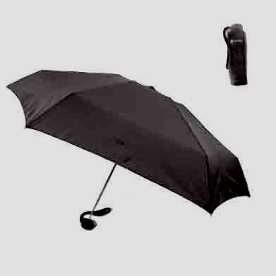 Micro Mini Umbrella in Black